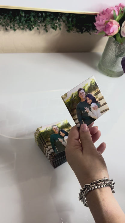 9 Custom Photo Magnets 3x3
